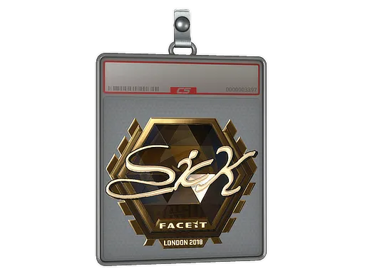 Sticker Slab | SicK (Gold) | London 2018