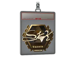 Sticker Slab | SicK (Gold) | London 2018