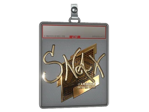Sticker Slab | Snax (Gold) | Boston 2018