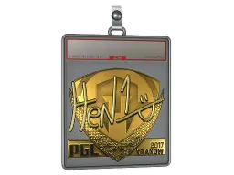 Sticker Slab | HEN1 (Gold) | Krakow 2017