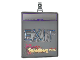 Sticker Slab | exit (Glitter) | Shanghai 2024