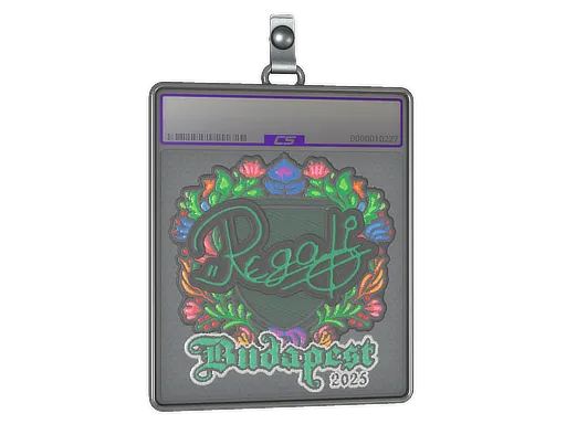 Sticker Slab | regali (Embroidered) | Budapest 2025