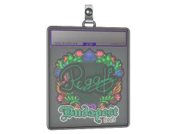 Sticker Slab | regali (Embroidered) | Budapest 2025