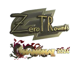 Sticker | ztr (Gold) | Shanghai 2024