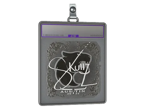Sticker Slab | skullz (Foil) | Austin 2025