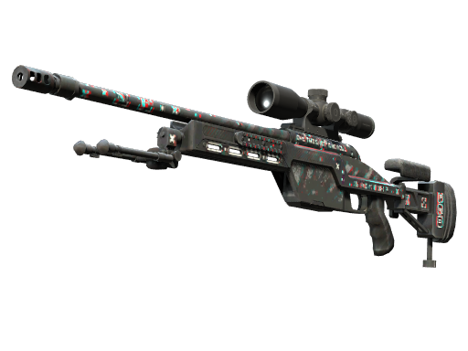 StatTrak™ SSG 08 | Parallax (Battle-Scarred)