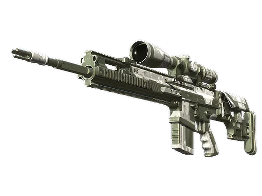 SCAR-20 | Arctic Camo Panels (Battle-Scarred)