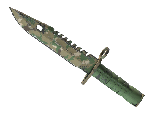 ★ M9 Bayonet | Forest DDPAT (Well-Worn)