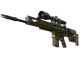 SCAR-20 | Brass (Well-Worn)