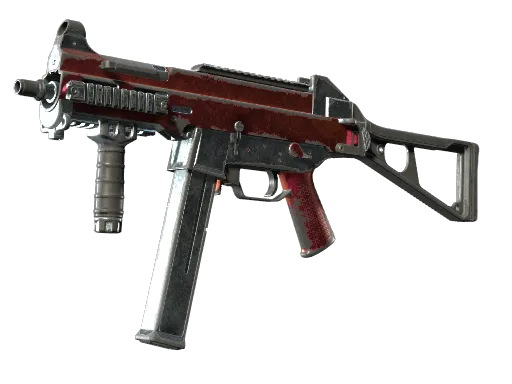 UMP-45 | Crimson Foil (Battle-Scarred)