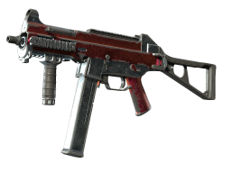 UMP-45 | Crimson Foil (Battle-Scarred)