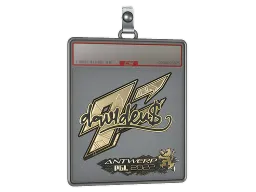 Sticker Slab | dav1d (Gold) | Antwerp 2022