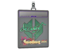 Sticker Slab | decenty (Glitter) | Shanghai 2024