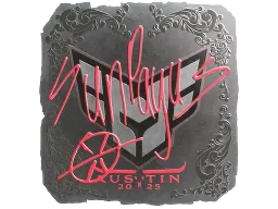 Sticker | SunPayus (Foil) | Austin 2025