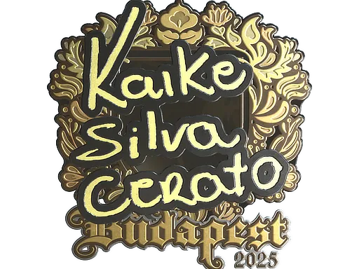 Sticker | KSCERATO (Gold) | Budapest 2025