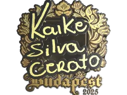 Sticker | KSCERATO (Gold) | Budapest 2025
