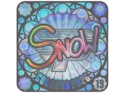 Sticker | snow (Holo, Ranked) | Cologne 2026