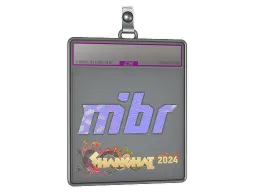 Sticker Slab | MIBR (Holo) | Shanghai 2024