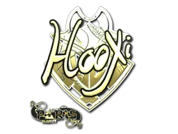 Sticker | HooXi (Gold) | Paris 2023