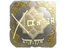 Sticker | Xant3r (Gold) | Austin 2025
