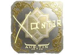 Sticker | Xant3r (Gold) | Austin 2025
