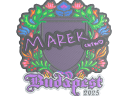 Sticker | Marek (Embroidered) | Budapest 2025
