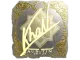 Sticker | khaN (Gold) | Austin 2025 CS2 skin