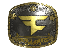 Sticker | FaZe Clan (Gold) | Austin 2025