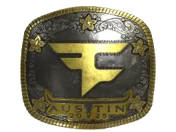 Sticker | FaZe Clan (Gold) | Austin 2025