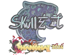 Sticker | skullz (Holo) | Shanghai 2024
