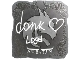Sticker | donk (Foil) | Austin 2025