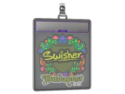 Sticker Slab | Swisher (Embroidered) | Budapest 2025