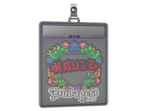 Sticker Slab | kauez (Embroidered) | Budapest 2025