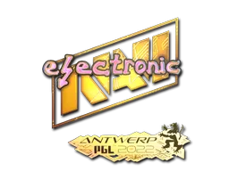 Sticker | electronic (Holo) | Antwerp 2022