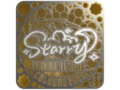 Sticker | Starry (Foil, Ranked) | Cologne 2026