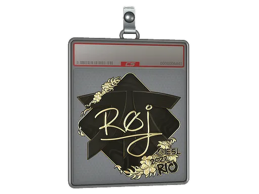 Sticker Slab | roeJ (Gold) | Rio 2022