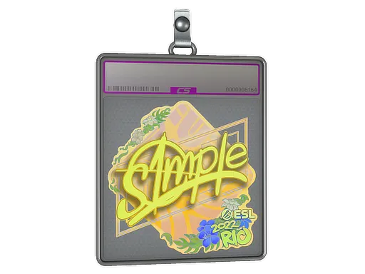 Sticker Slab | s1mple (Holo) | Rio 2022