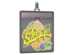 Sticker Slab | s1mple (Holo) | Rio 2022