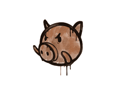 Sealed Graffiti | Piggles (Tiger Orange)