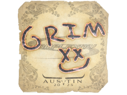 Sticker | Grim | Austin 2025