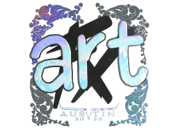 Sticker | arT (Holo) | Austin 2025