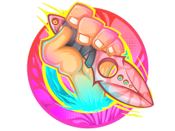 Sticker | Skelly Stabby