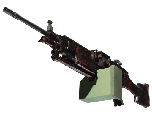 StatTrak™ M249 | Magma (Field-Tested)