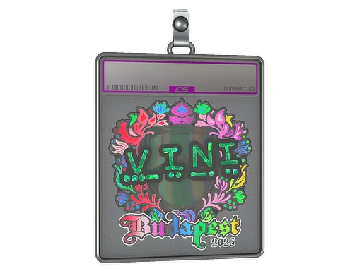 Sticker Slab | VINI (Holo) | Budapest 2025