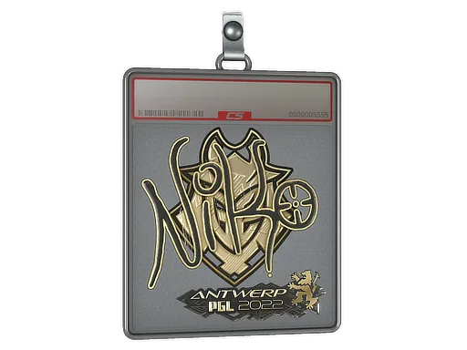 Sticker Slab | NiKo (Gold) | Antwerp 2022