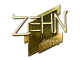 Sticker | zehN (Gold) | Boston 2018 skin