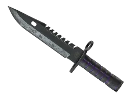 ★ StatTrak™ M9 Bayonet | Ultraviolet (Battle-Scarred)