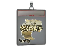 Sticker Slab | KSCERATO (Gold) | Paris 2023