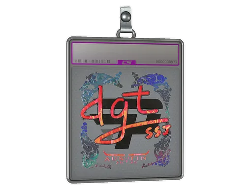 Sticker Slab | dgt (Holo) | Austin 2025
