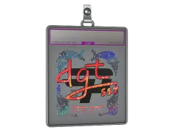 Sticker Slab | dgt (Holo) | Austin 2025
